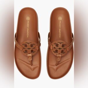 Tory Burch Miller Cloud - size 13, aged camello